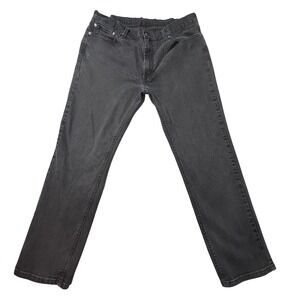 Levis 541 Jeans Mens 38x32 (38x29) Black Athletic Taper Stretch Denim Pants
